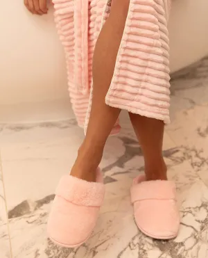 Pink Plush Slipper