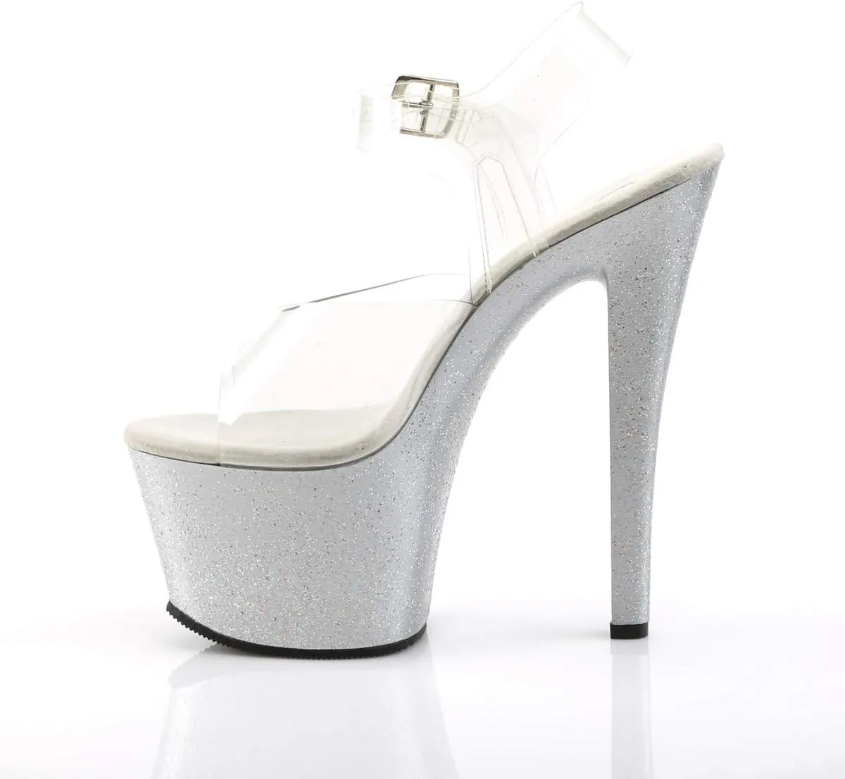Pleaser Women's SKY308MG/C/B Platform dress Sandal