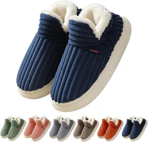 Pluffi Slipper Booties For Women Men Pluffi Cozy Stylish Slipper Winter Fuzzy Warm Thick-Soled House Cloud Slides With Anti-Slip Sole