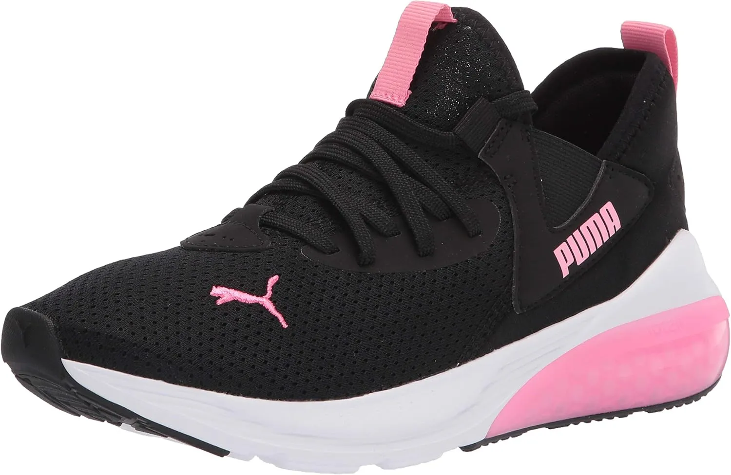 Puma Cell Vive Running Shoe, Black-Sachet Pink, 6.5 US Unisex Big Kid