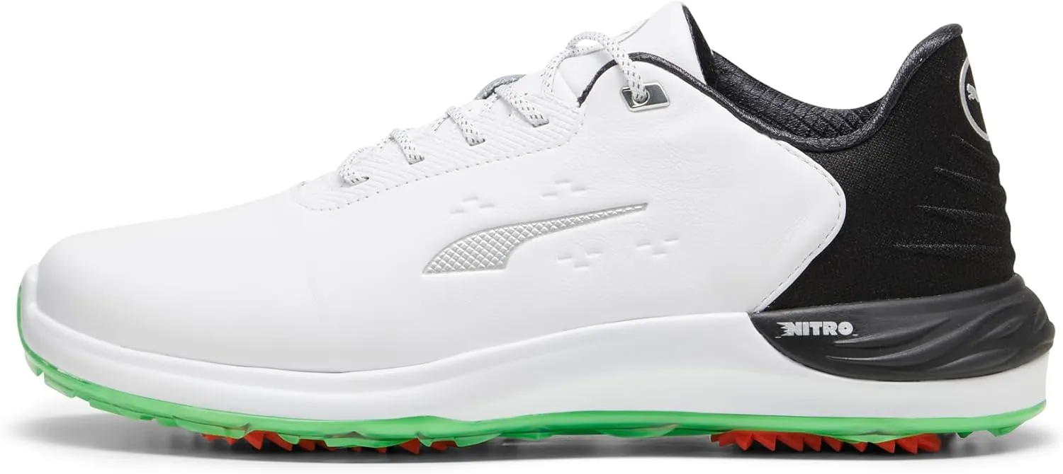 PUMA GOLF Men's PHANTOMCAT Nitro Sneaker, 12 White