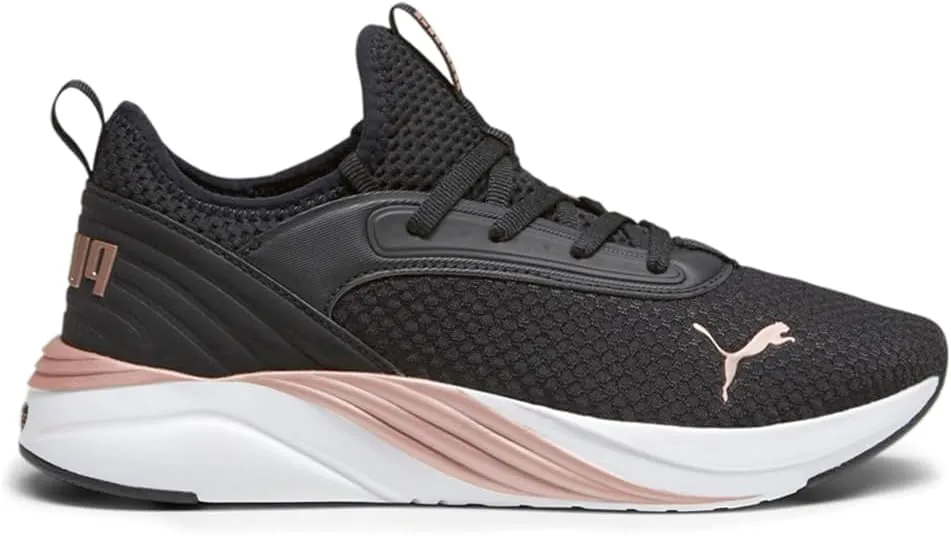 Puma - Womens Softride Ruby Luxe Wn S Shoes, Color Puma Black/Rose Gold, Size: 8.5 M US