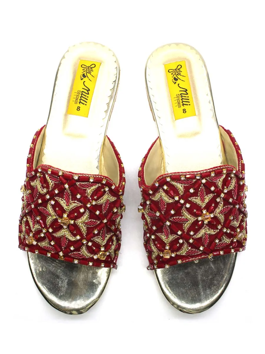 Red Fancy Slipper