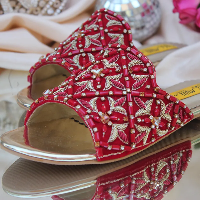 Red Fancy Slipper