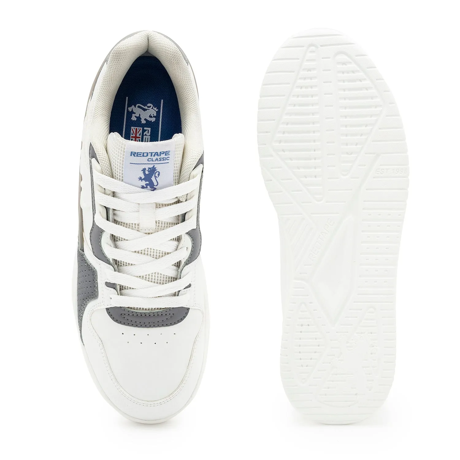 Red Tape Lifestyle Sneaker Shoes for Men | Elegantly Rounded Front, Soothing Insole & Impact-Resistant Comfort