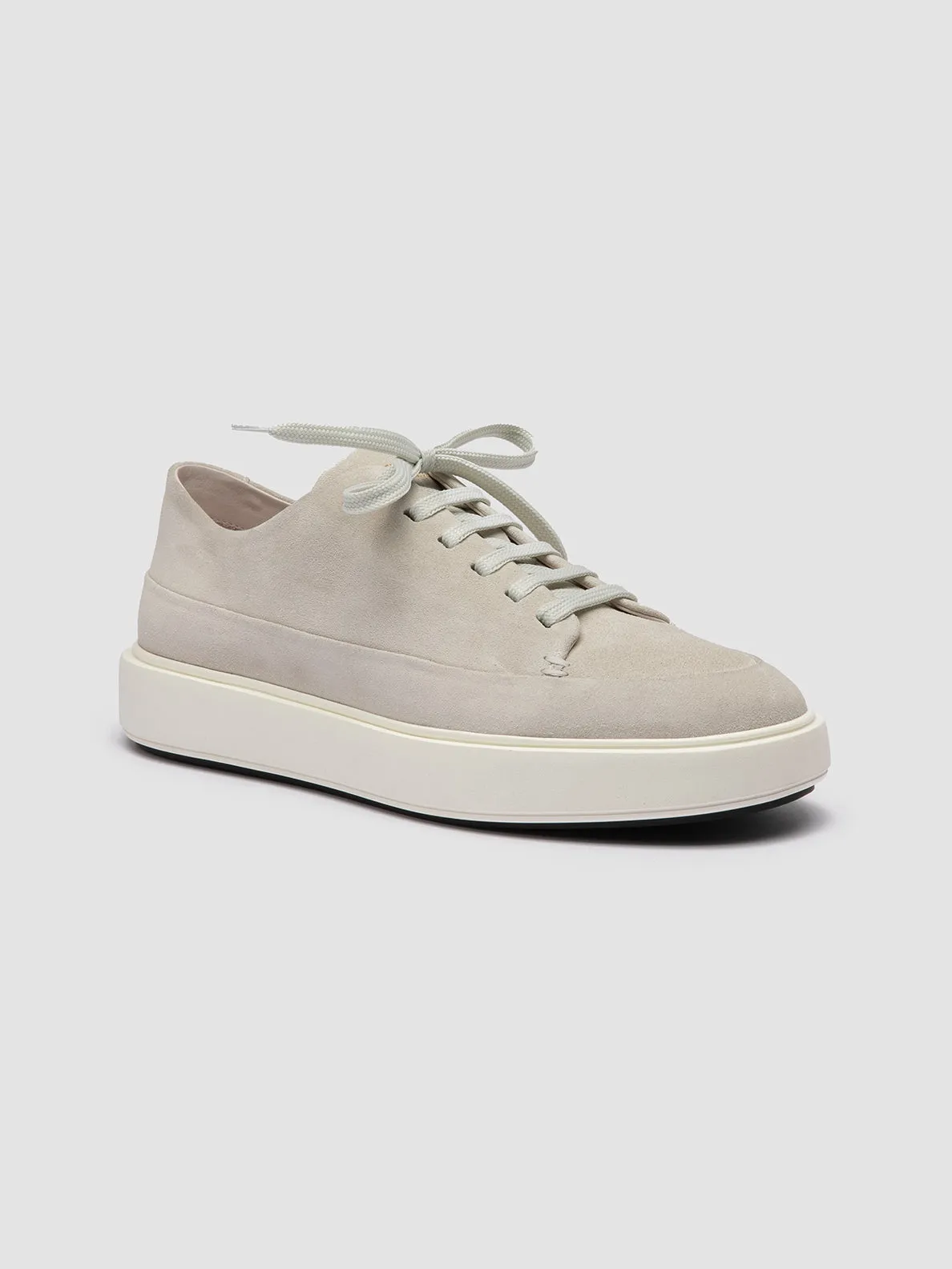 RELEASE 001 - Sneaker Basse in Pelle Avorio