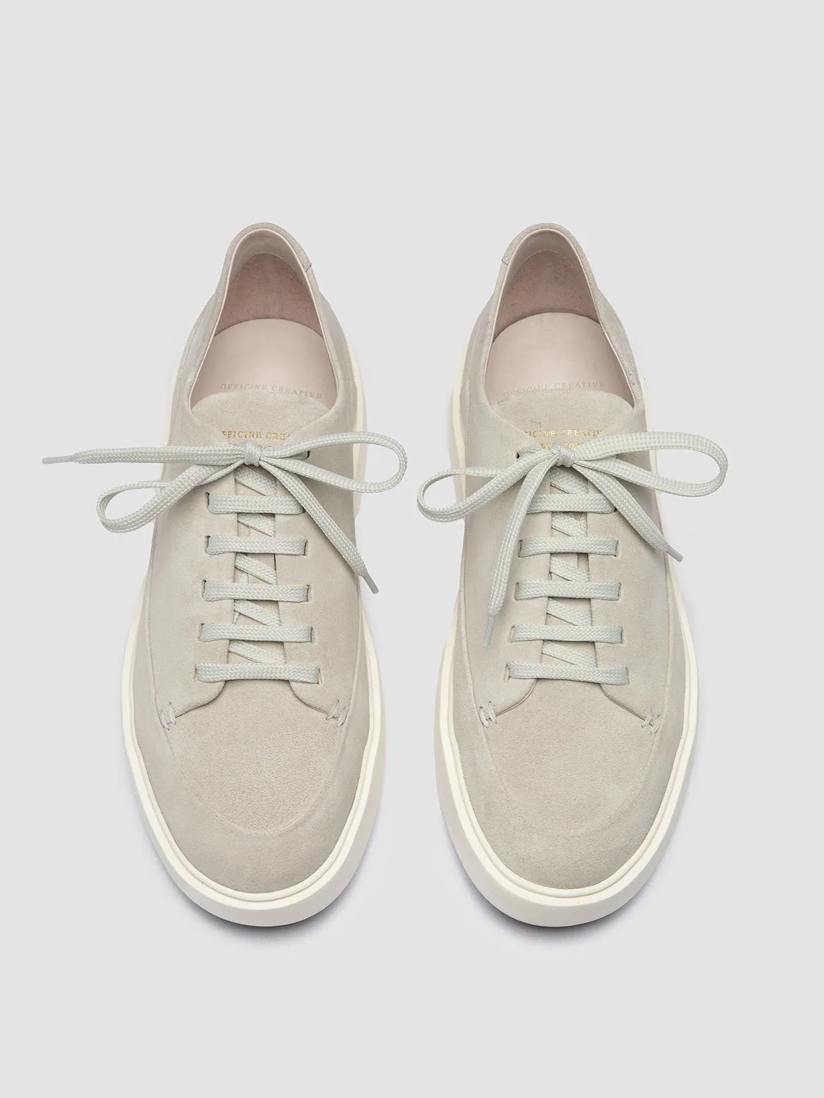 RELEASE 001 - Sneaker Basse in Pelle Avorio