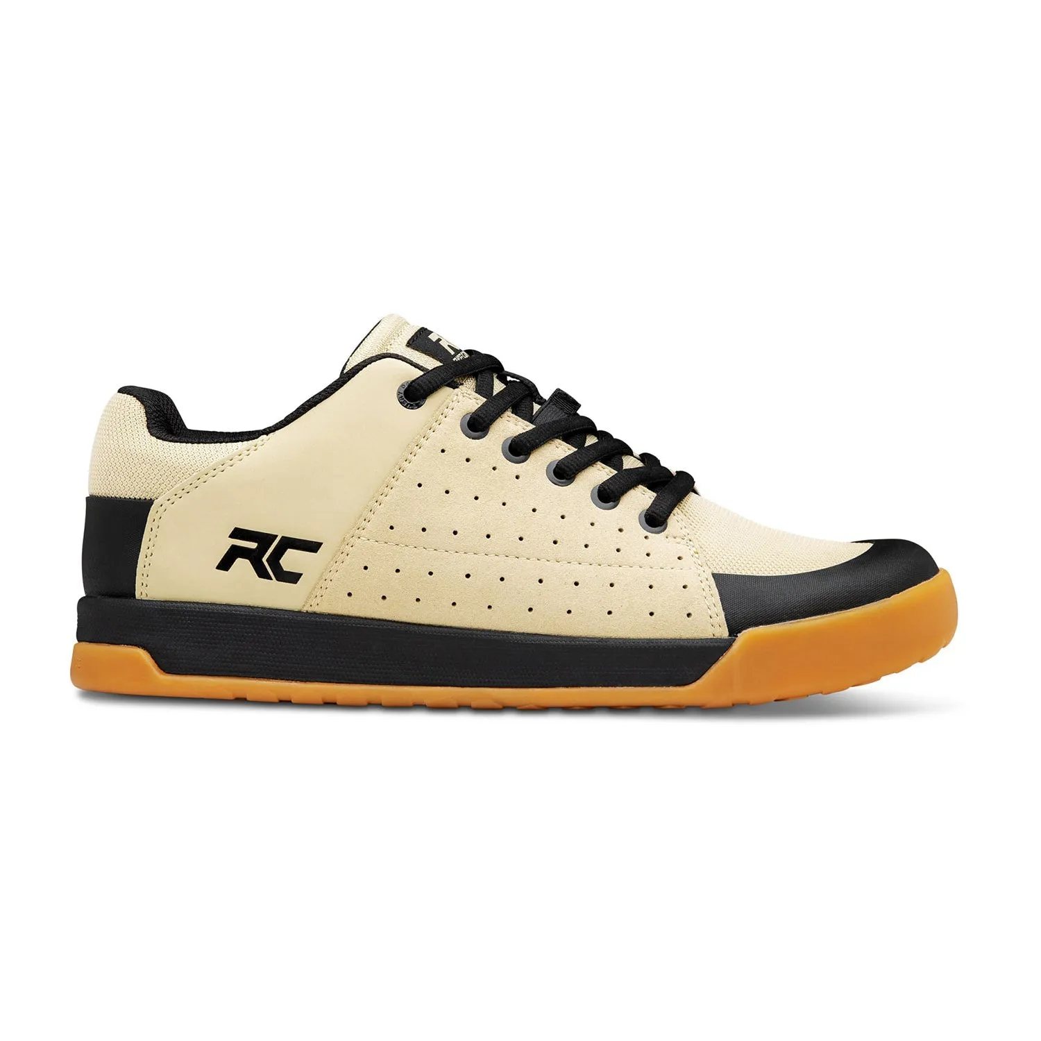 Ride Concepts Livewire Flat Shoes - US 14.0 - Sand - Black