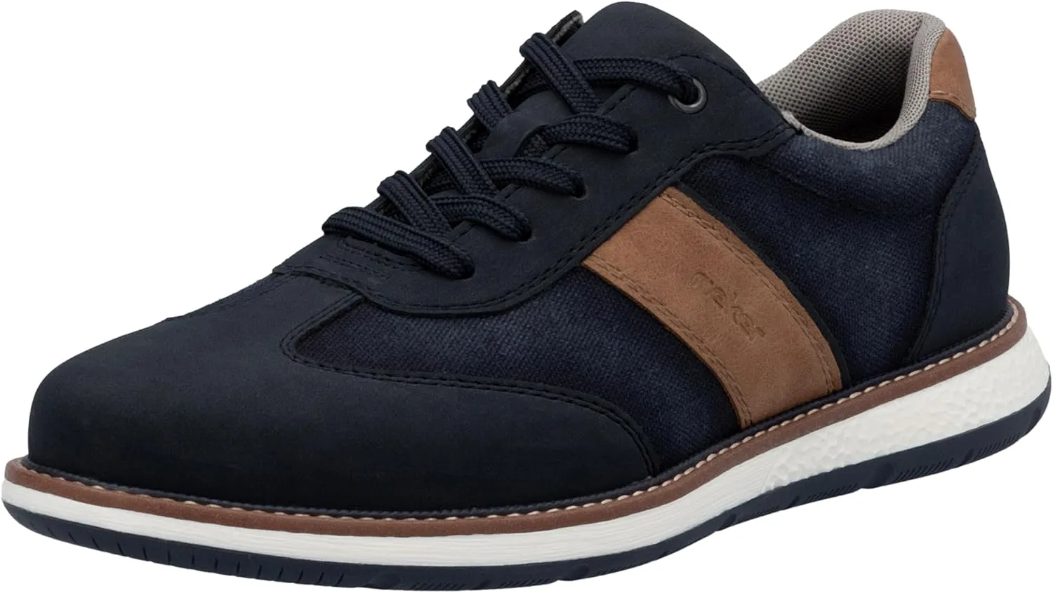 Rieker Men's Low Trainers, Blue, 10