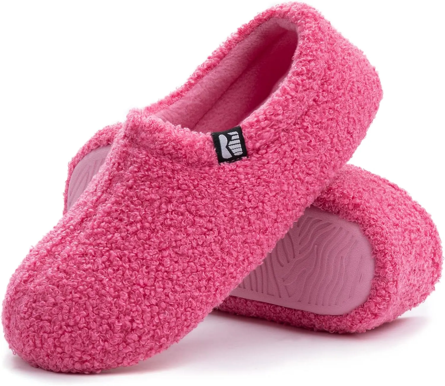 RockDove Women's Teddy Fleece Closed Back Indoor Slipper