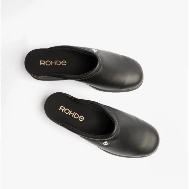 Rohde 2507-90 Womens Slippers Black