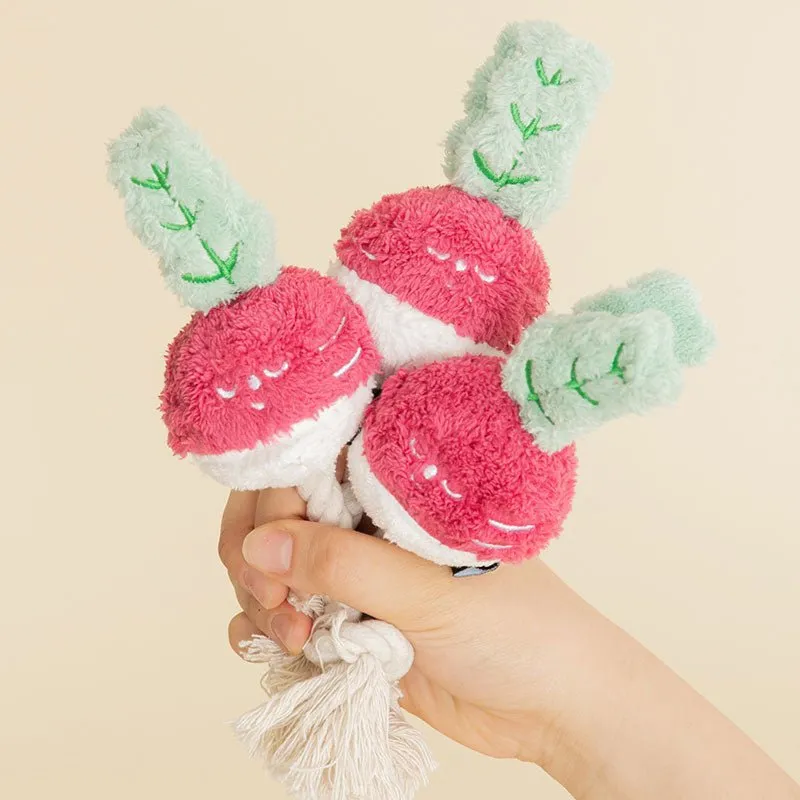 Root Vegetable Tug Toy (2 Designs)