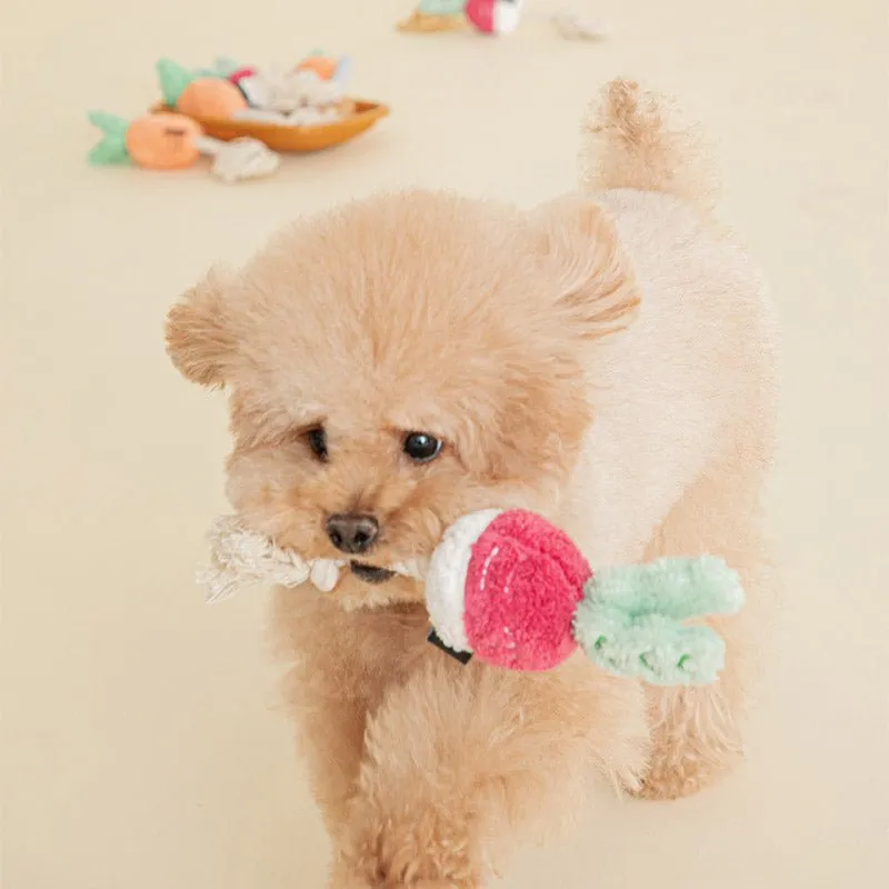 Root Vegetable Tug Toy (2 Designs)