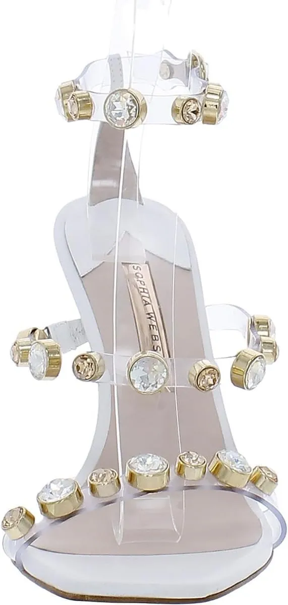 Rosalind Gem Sandal in White