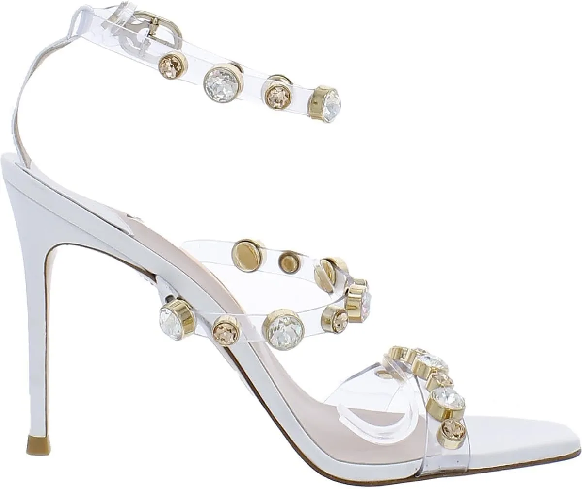Rosalind Gem Sandal in White