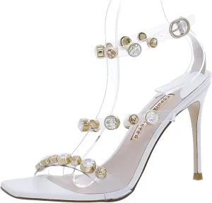 Rosalind Gem Sandal in White