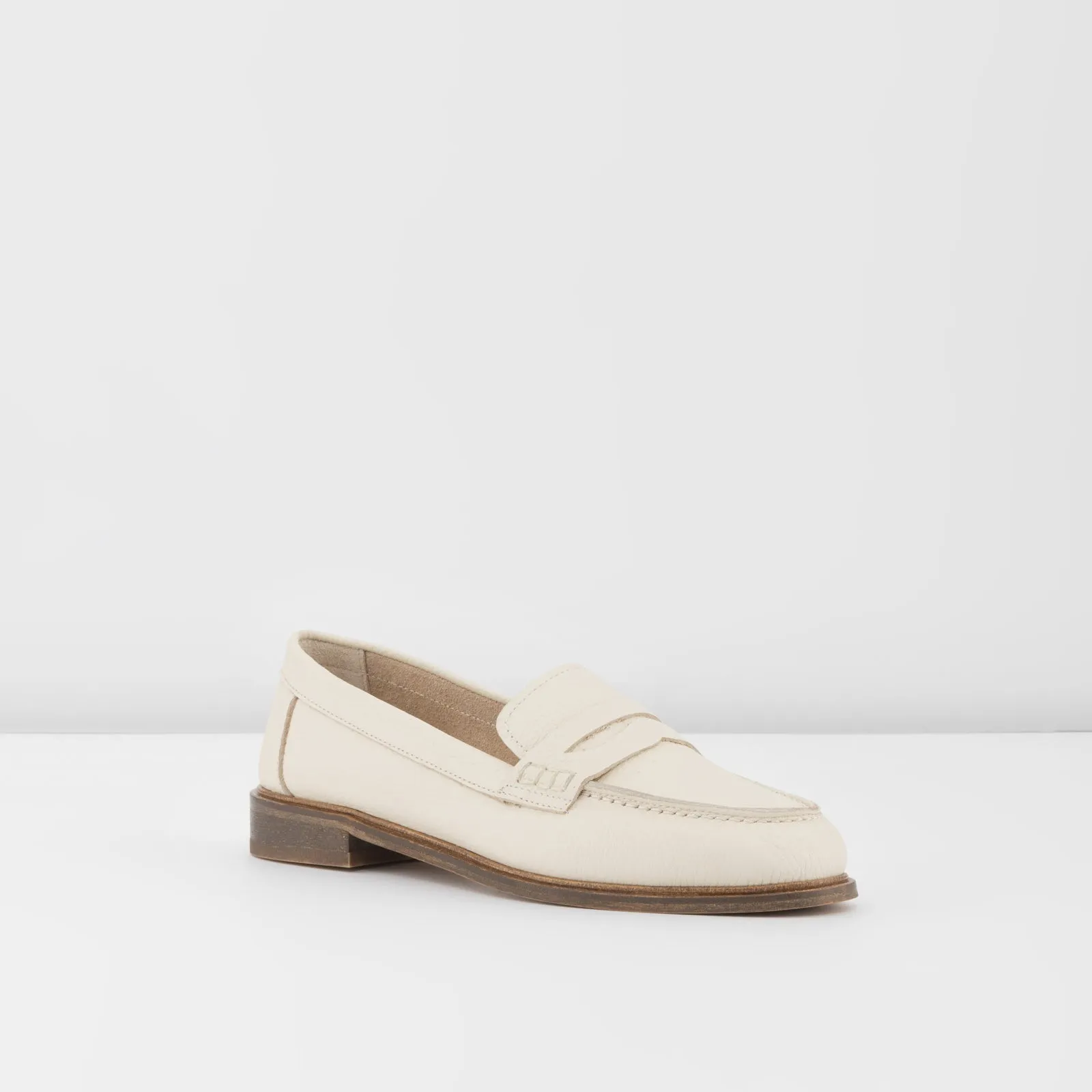 ROUEN-TR Kadın Ekru Loafer