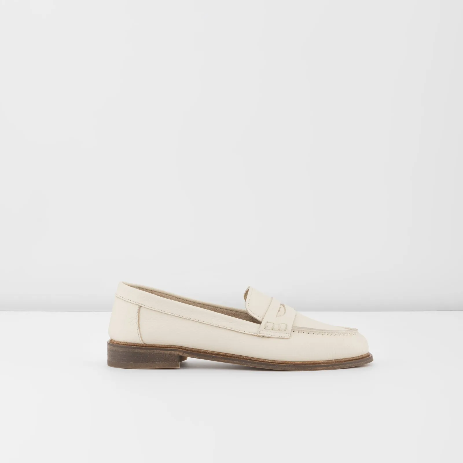 ROUEN-TR Kadın Ekru Loafer