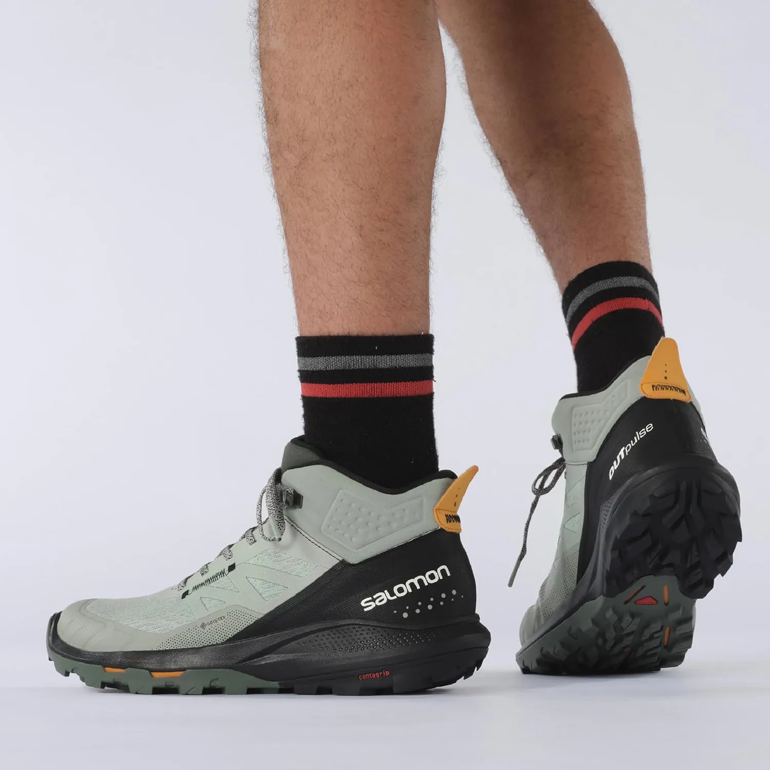 Salomon Men's Outpulse Mid Gore-Tex Hiking Boot Climbing Shoe