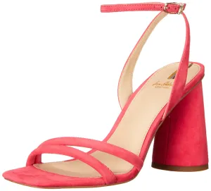 Sam Edelman Women's Kia Heeled Sandal Dahlia Pink 8.5 Medium