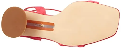 Sam Edelman Women's Kia Heeled Sandal Dahlia Pink 8.5 Medium
