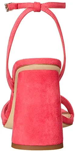 Sam Edelman Women's Kia Heeled Sandal Dahlia Pink 8.5 Medium