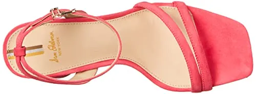 Sam Edelman Women's Kia Heeled Sandal Dahlia Pink 8.5 Medium