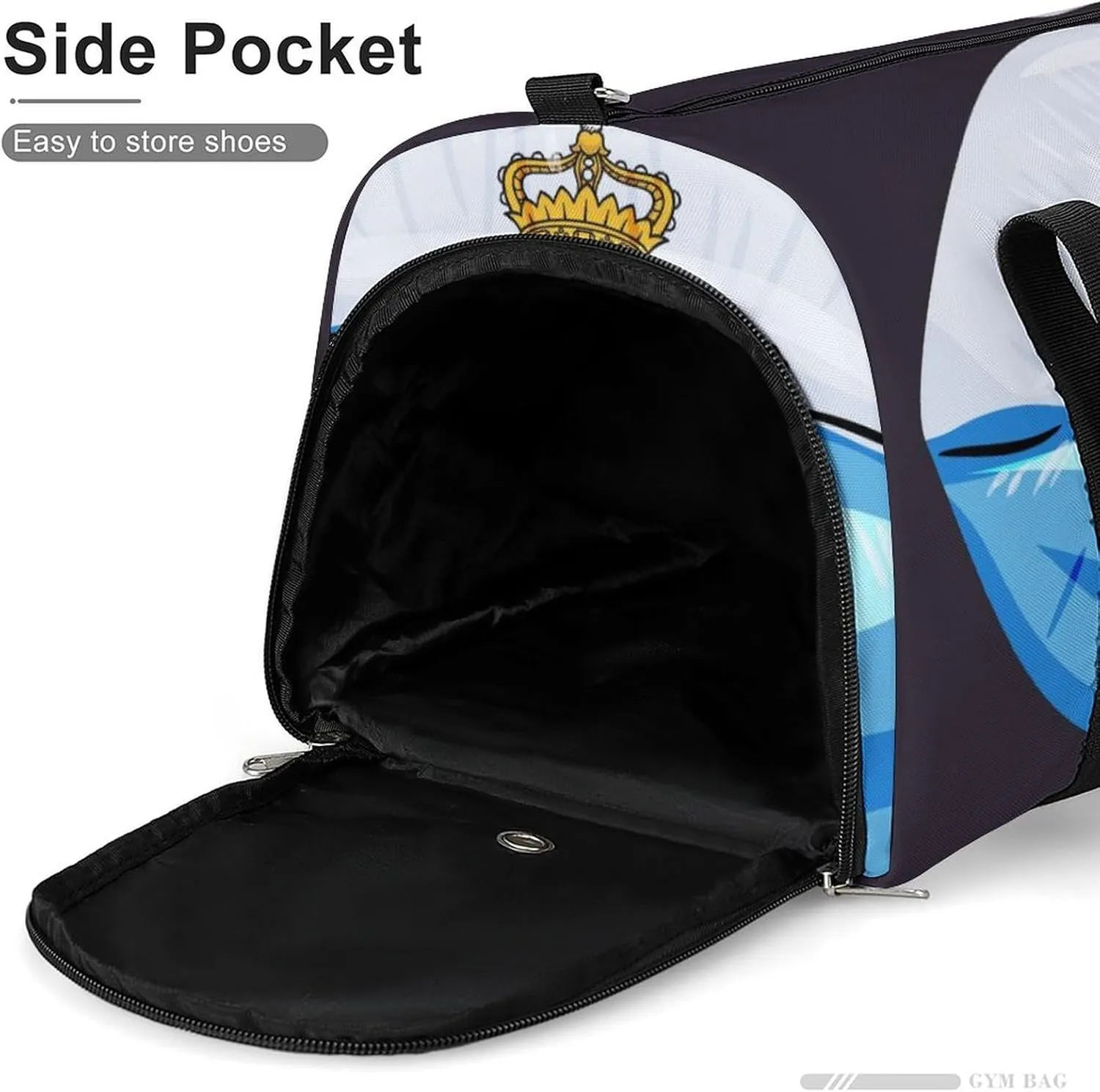 San Marino Flag Lips Duffel Bag for Men Women with Shoe Compartment Lightweight Gym Bag