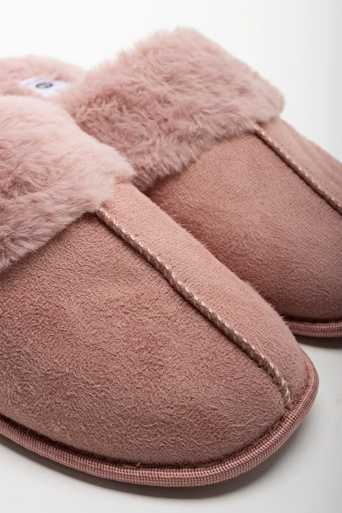 Seam Slipper Pink