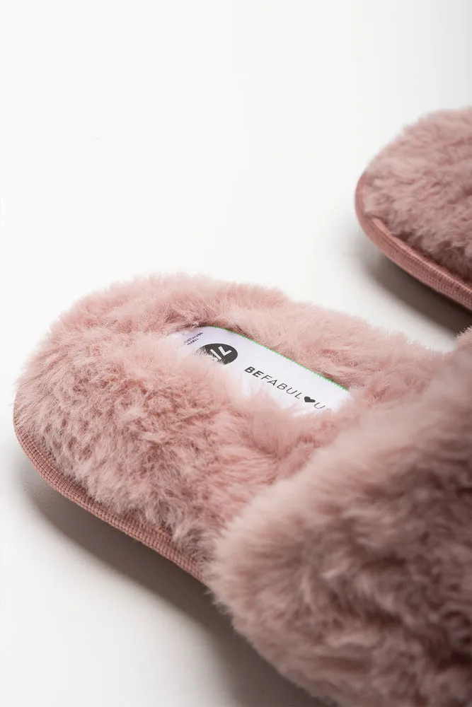 Seam Slipper Pink