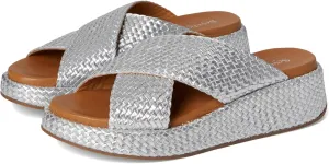 Seychelles Women's Key West Metallic Leather Wedge Sandal