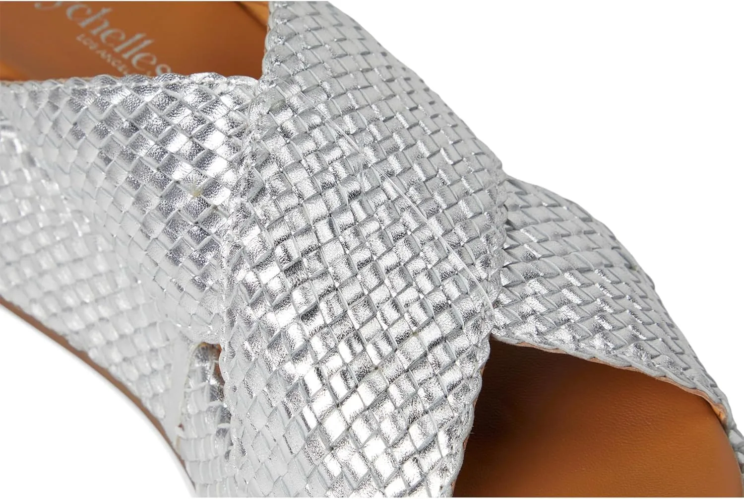 Seychelles Women's Key West Metallic Leather Wedge Sandal