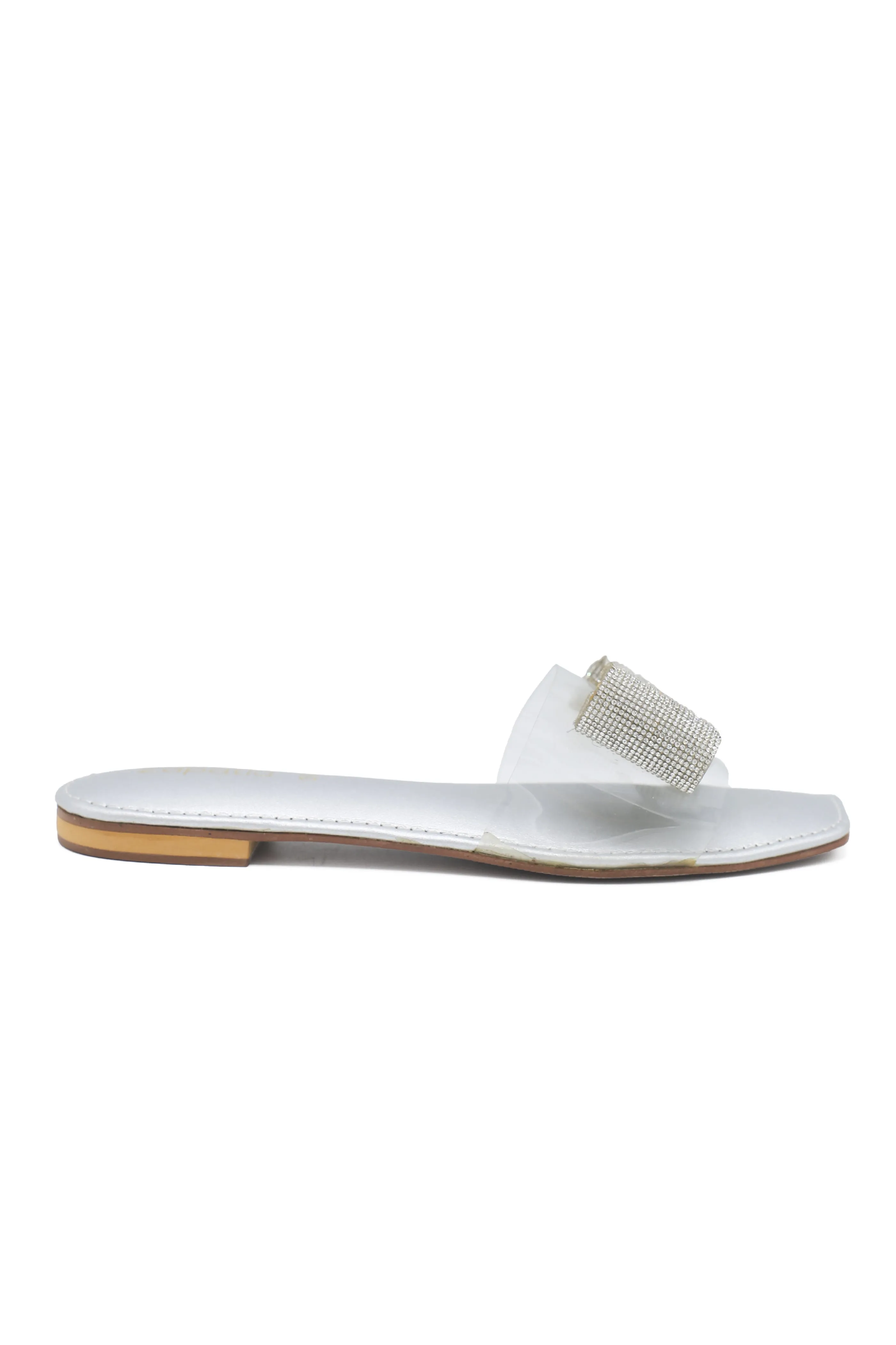 Silver Women Slipper WC77