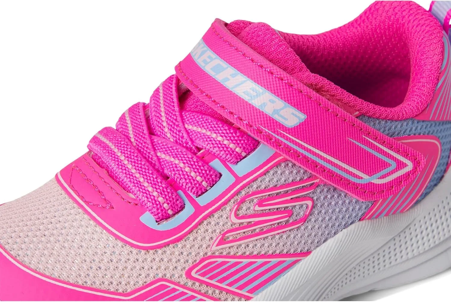 Skechers Girl's Microspec Advance-Oasis Poi Sneaker