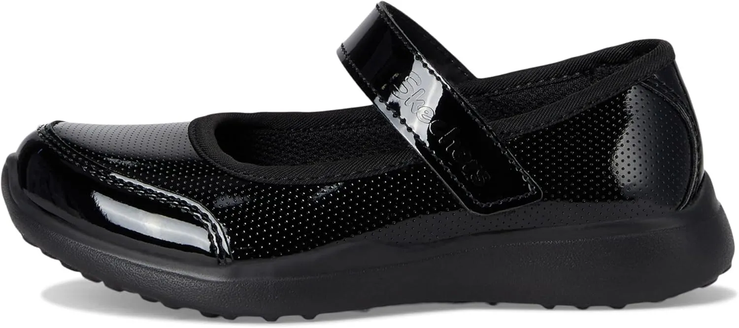 SKECHERS Girl's Microstrides-Old Schooled Sneaker