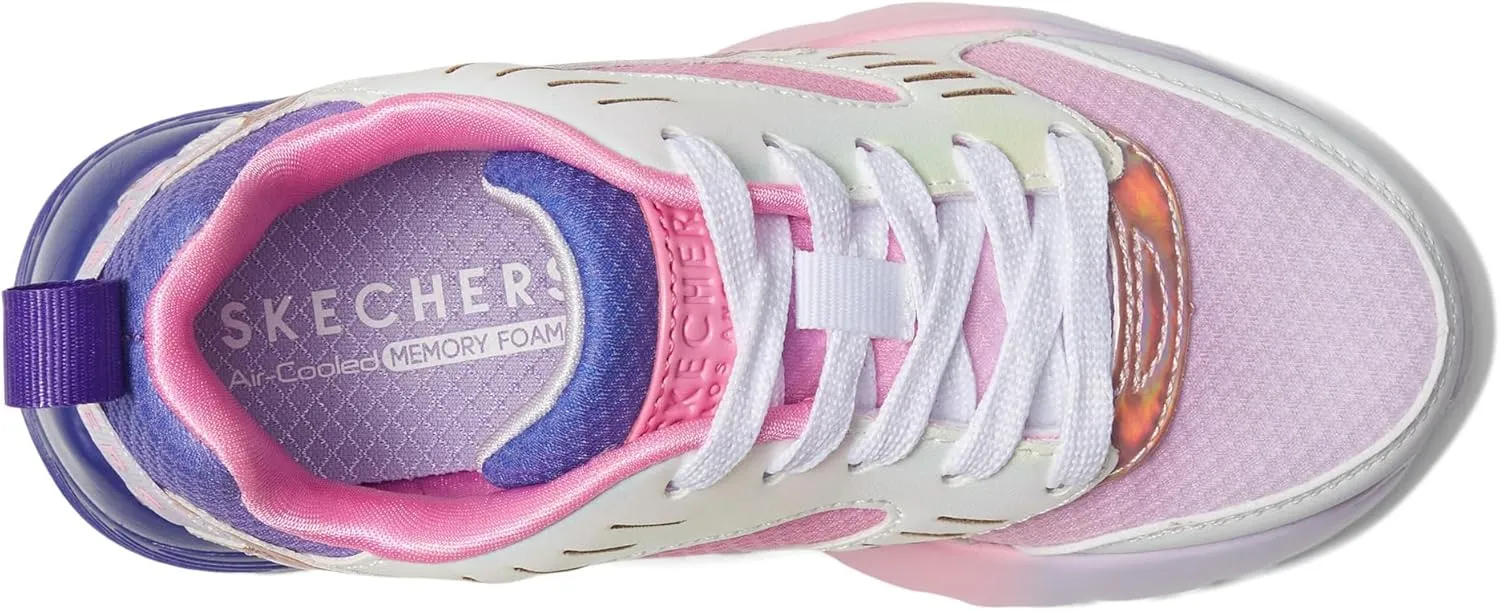Skechers Girls' UNO LITE - ELECTRIC OMBRE