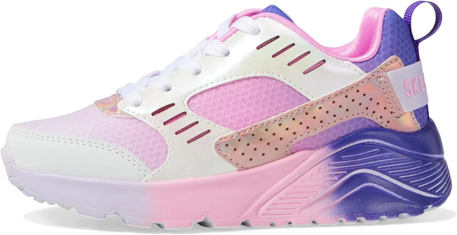 Skechers Girls' UNO LITE - ELECTRIC OMBRE