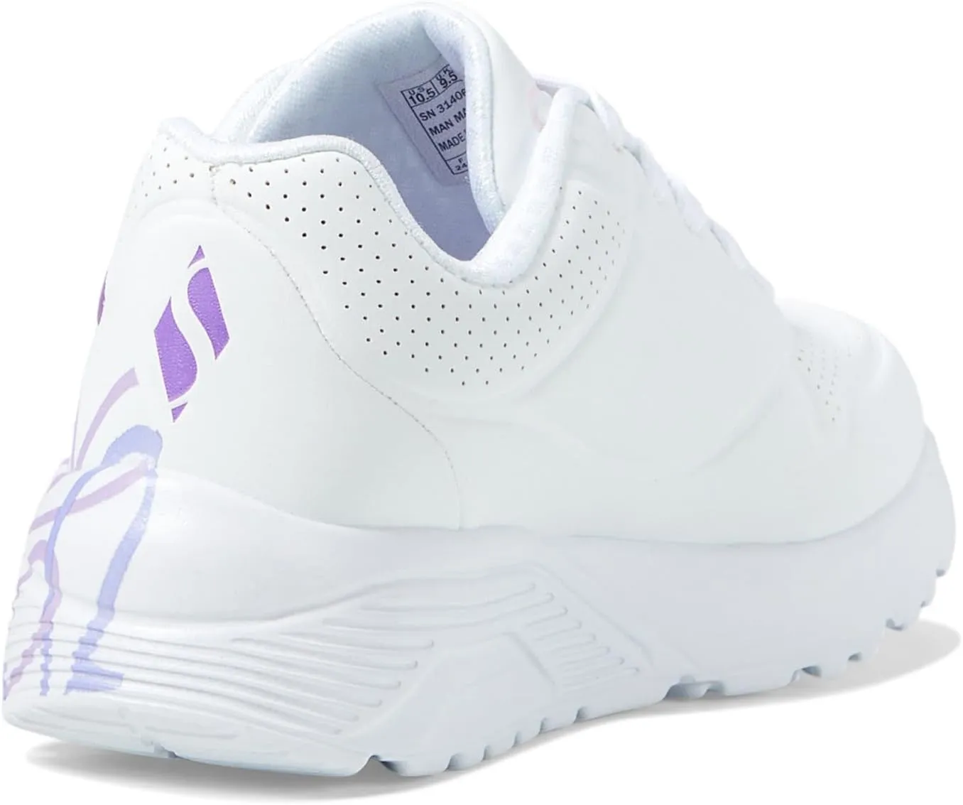 Skechers Girls' Uno Lite spread the Love