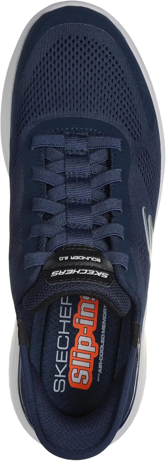 Skechers Men's Skechers Men's Bounder 2.0 Emerged Slip in Sneaker