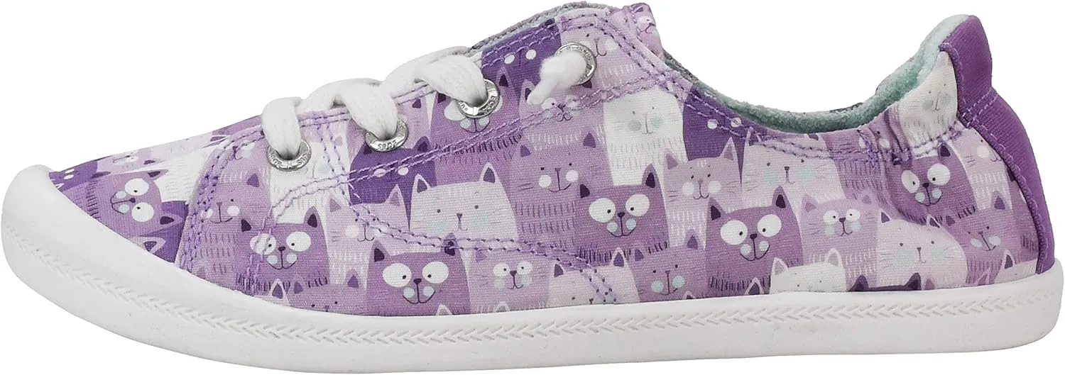 Skechers Women's Beach Bingo-Kitty Concert Sneaker