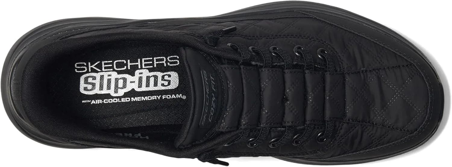 SKECHERS Women's Contour Foam-Cozy Fit Hands Free Slip-ins Sneaker