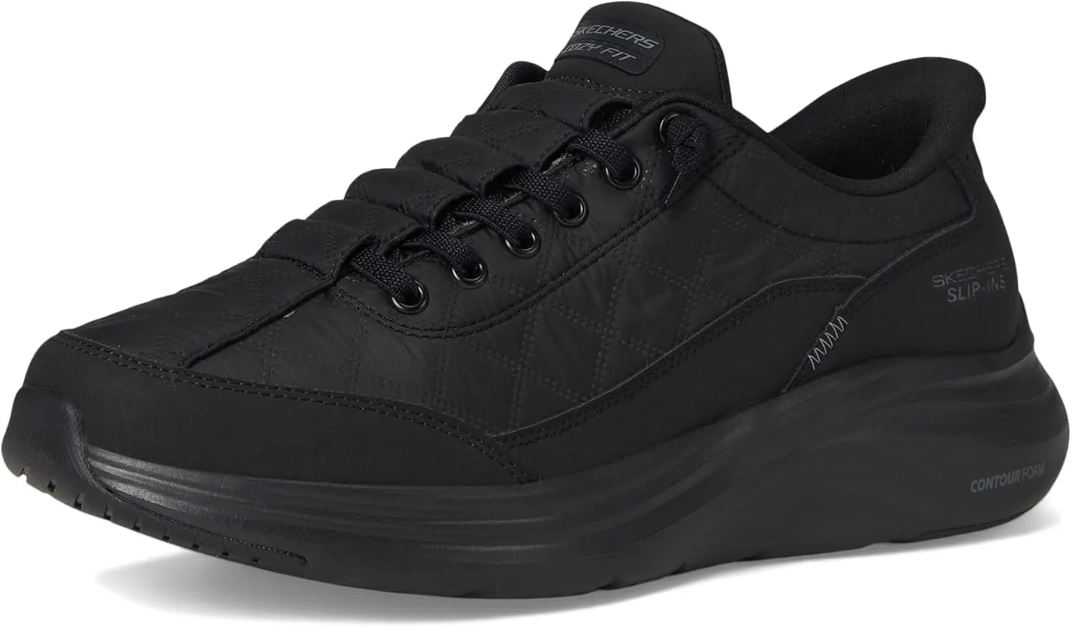 SKECHERS Women's Contour Foam-Cozy Fit Hands Free Slip-ins Sneaker