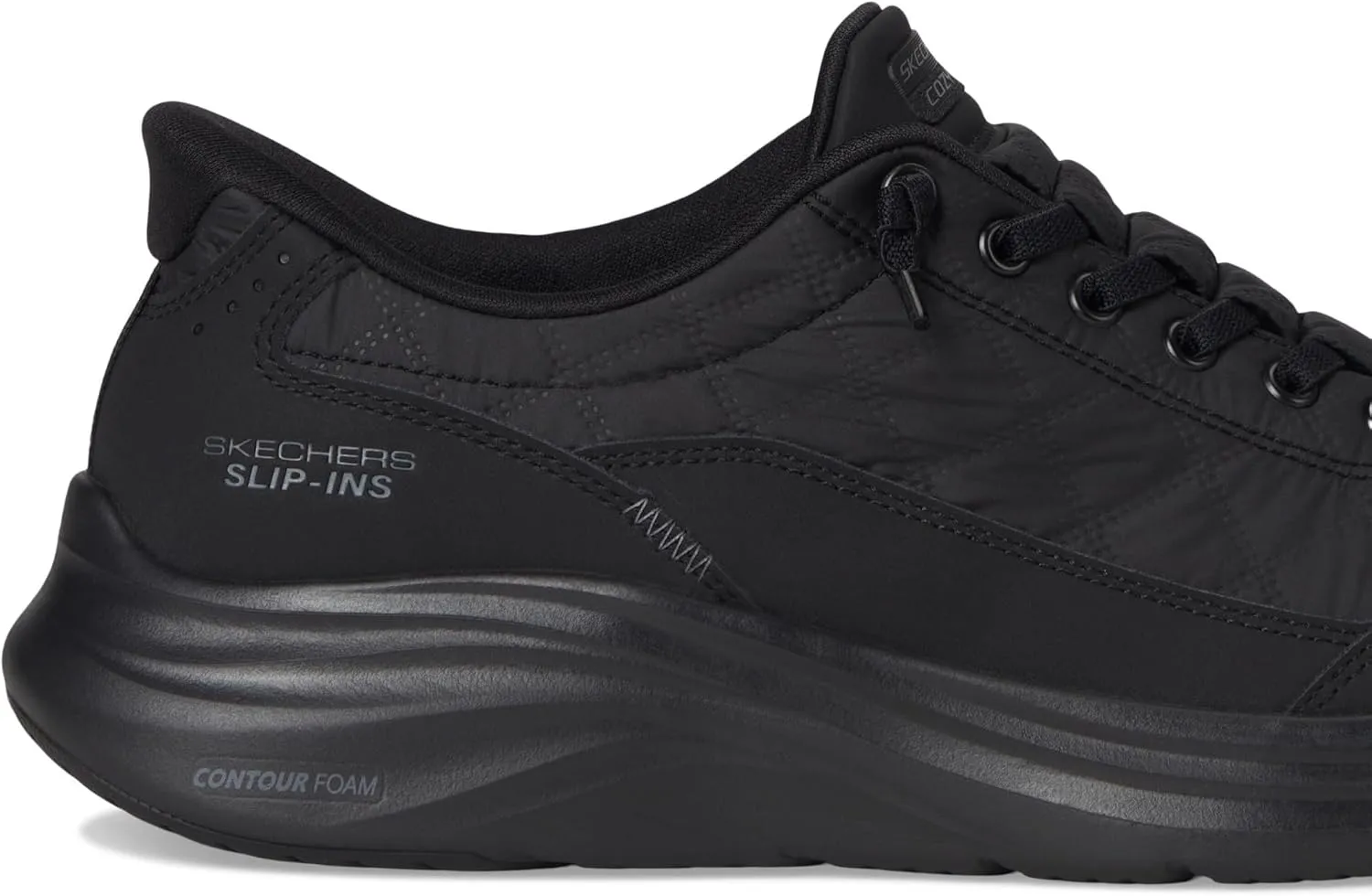 SKECHERS Women's Contour Foam-Cozy Fit Hands Free Slip-ins Sneaker