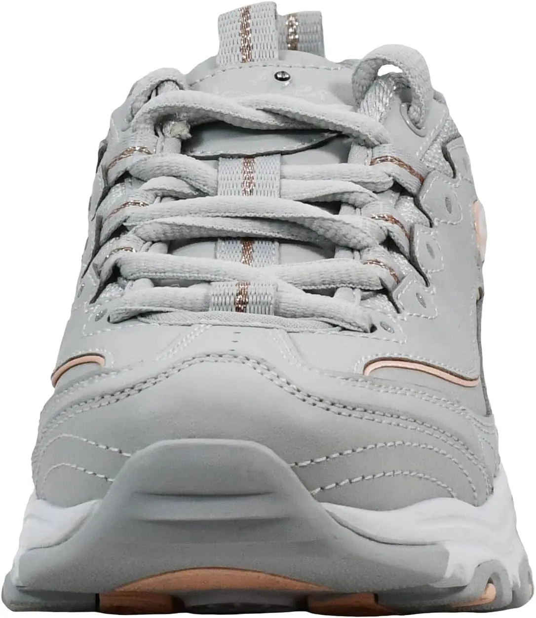 Skechers Women's D'Lites Fresh Start Memory Foam Lace-Up Sneaker