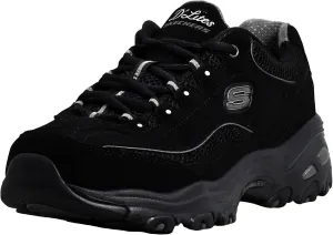 Skechers Women's D'Lites-Life Saver Memory Foam Lace-up Sneaker