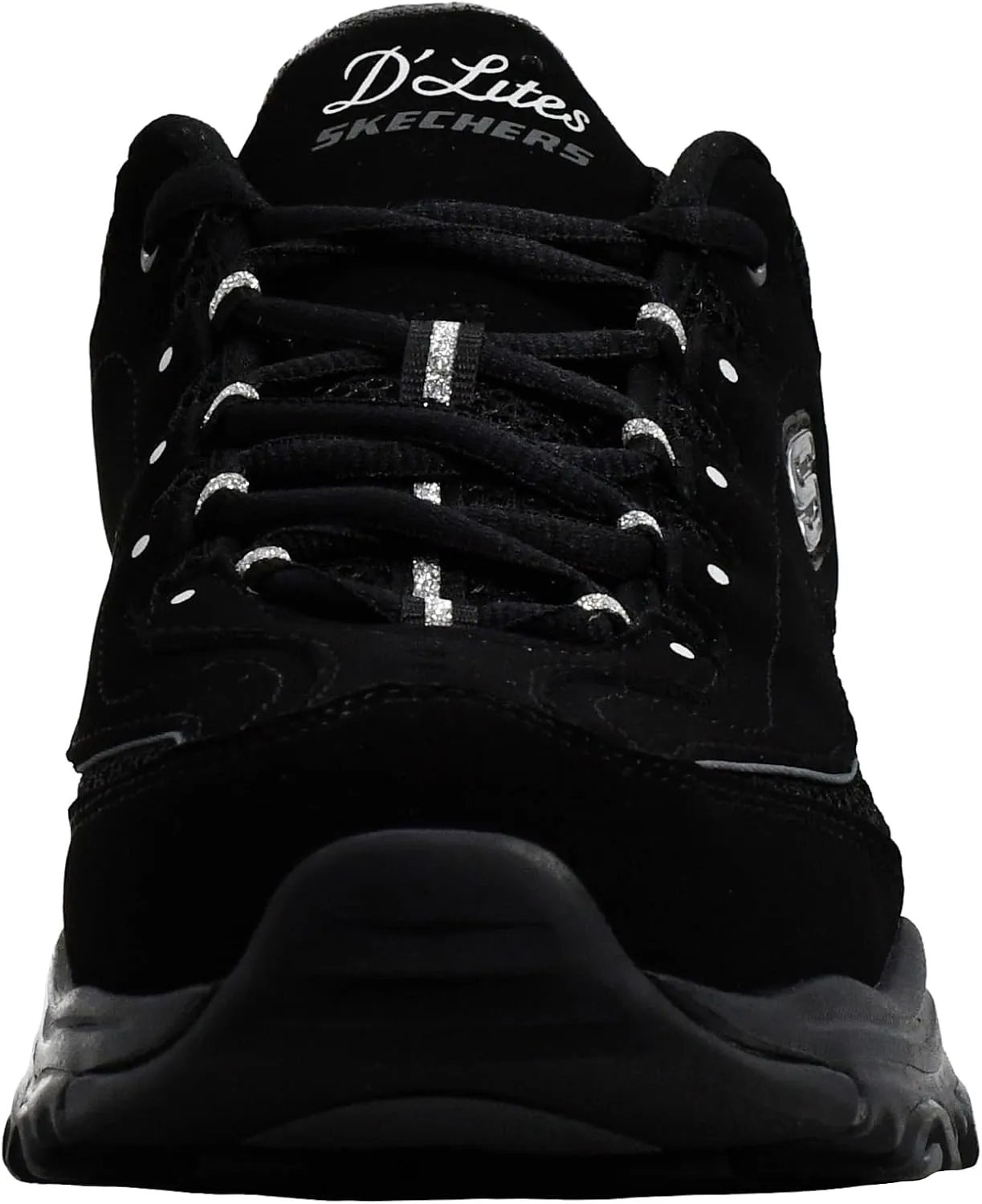 Skechers Women's D'Lites-Life Saver Memory Foam Lace-up Sneaker