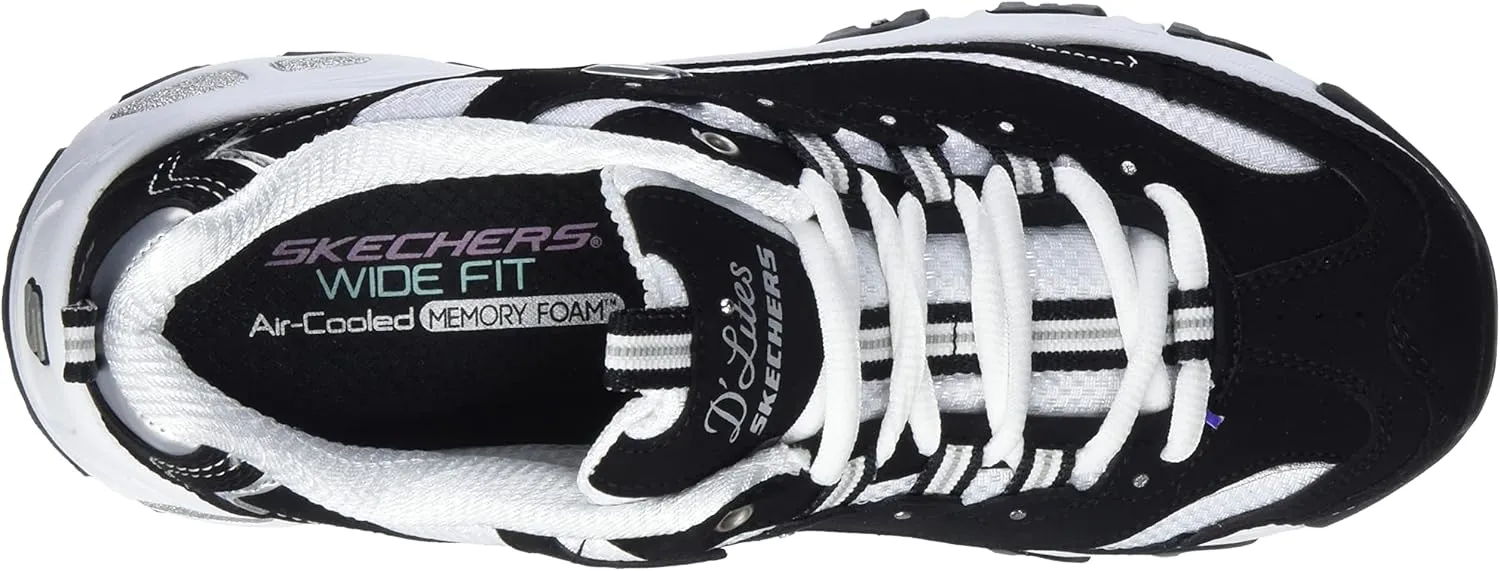 Skechers Women's D'Lites-Play on Fashion Sneaker