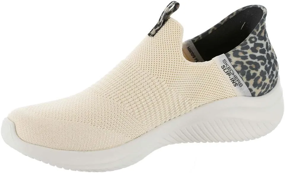 SKECHERS Women's Hands Free Slip-ins Ultra Flex 3.0 Natural Step Sneaker