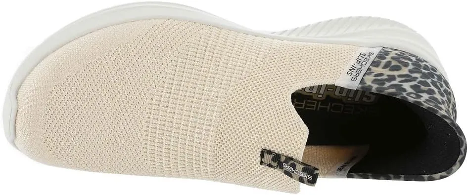 SKECHERS Women's Hands Free Slip-ins Ultra Flex 3.0 Natural Step Sneaker