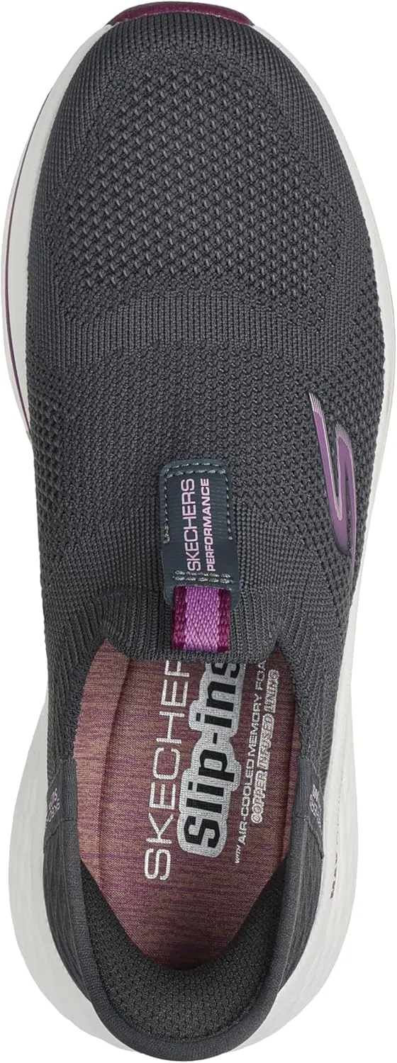 Skechers Women's Max Cushioning Elite 2.0 Hands-Free Slip-ins – Air-Cooled Memory Foam, Heel Pillow Sneaker